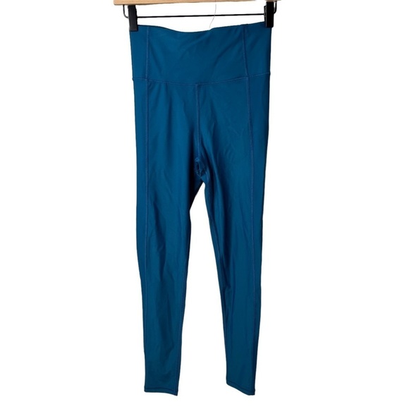 Sweaty Betty 7/8 Length Leggings Teal Blue Size XS SB481578 Activewear Athletic - Picture 2 of 9